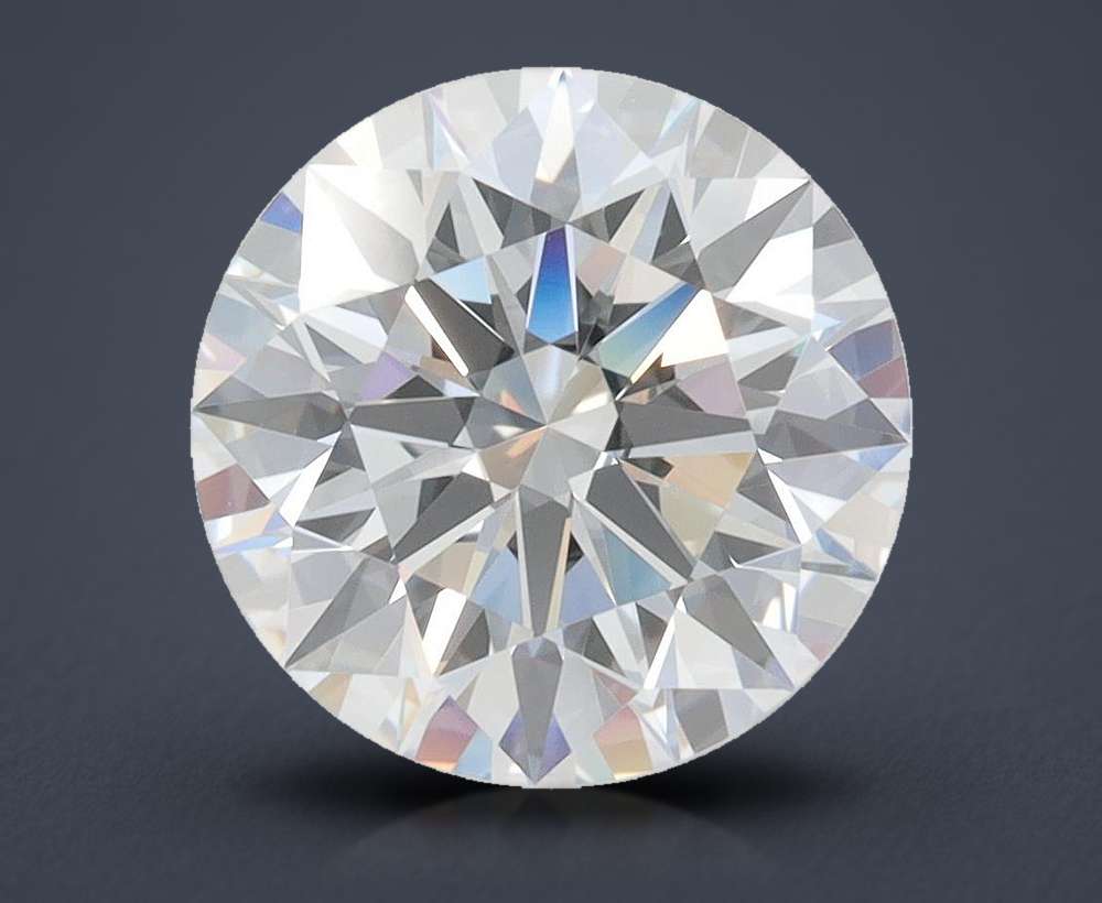 3.69 Carat Round Lab Diamond