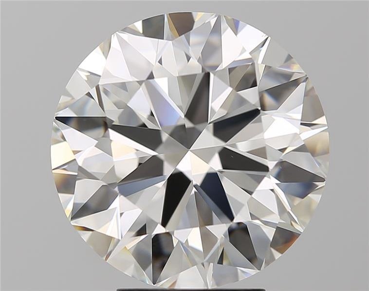 5.42ct I VS1 Rare Carat Ideal Cut Round Diamond