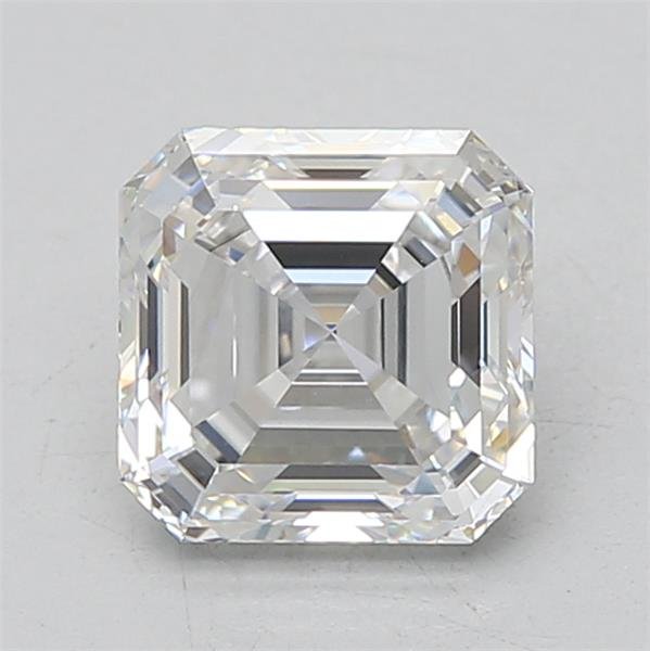 2.09ct E VS1 Rare Carat Ideal Cut Asscher Lab Grown Diamond