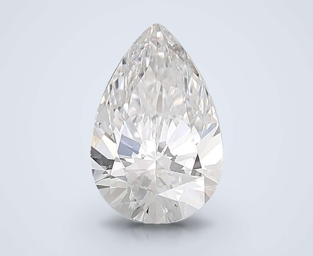 4.09 Carat Pear Lab Diamond