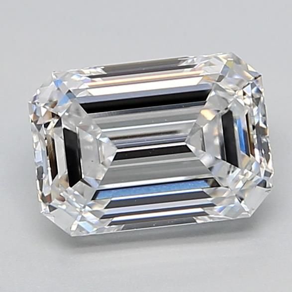 1.52ct E VS1 Rare Carat Ideal Cut Emerald Lab Grown Diamond
