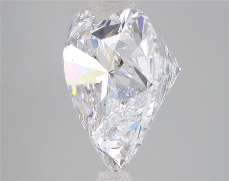 7.08ct E VS2 Rare Carat Ideal Cut Heart Lab Grown Diamond