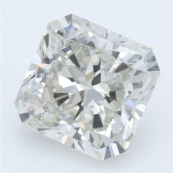 3.14ct I VS1 Rare Carat Ideal Cut Radiant Lab Grown Diamond