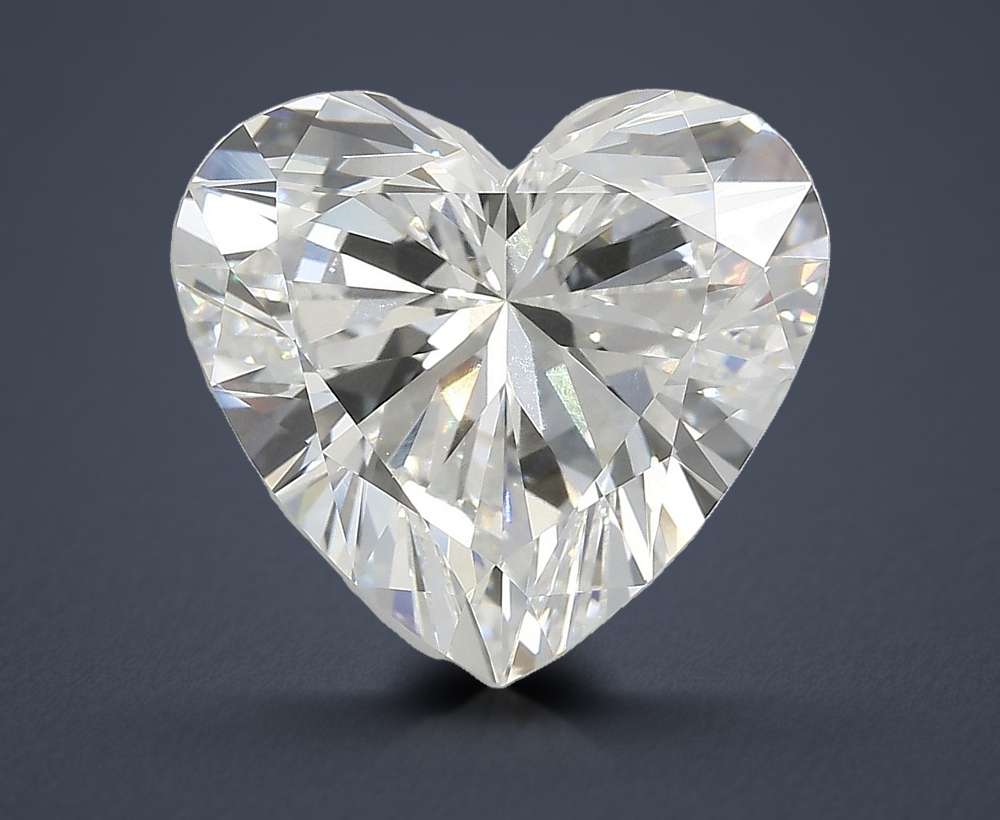 7.72 Carat Heart Lab Diamond