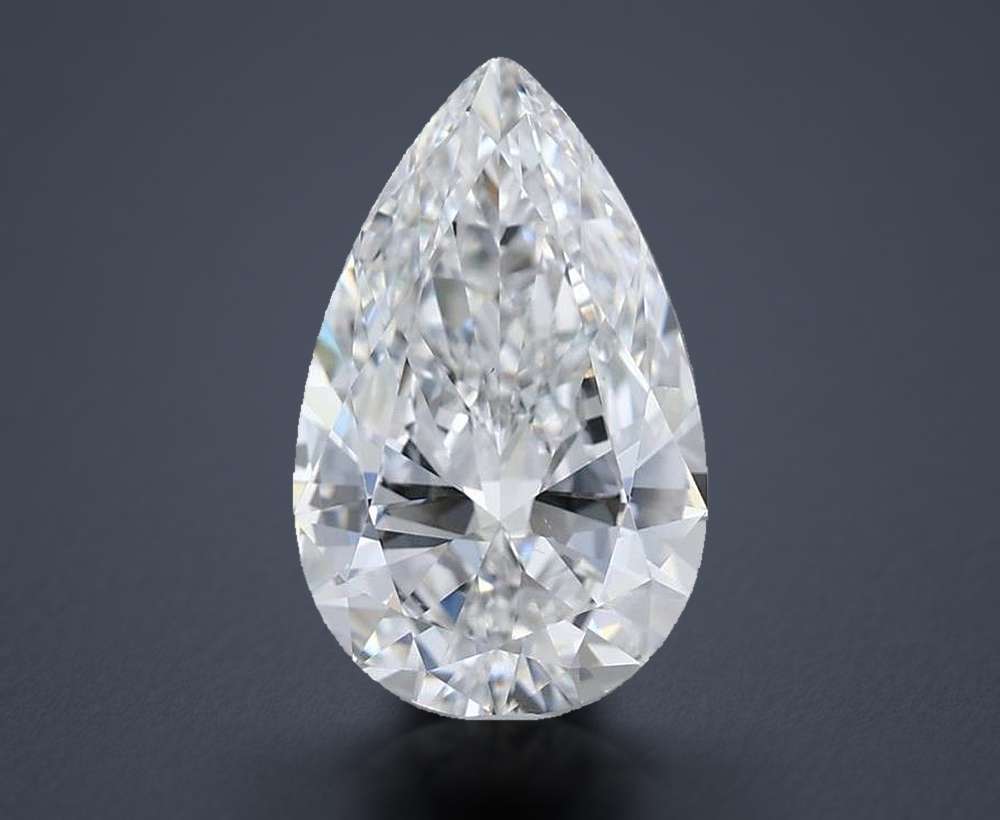 2.40 Carat Pear Natural Diamond