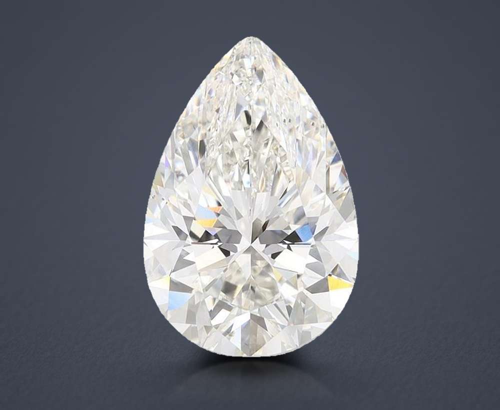 4.01 Carat Pear Lab Diamond