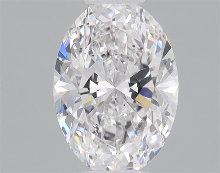 0.90ct E SI1 Rare Carat Ideal Cut Oval Lab Grown Diamond