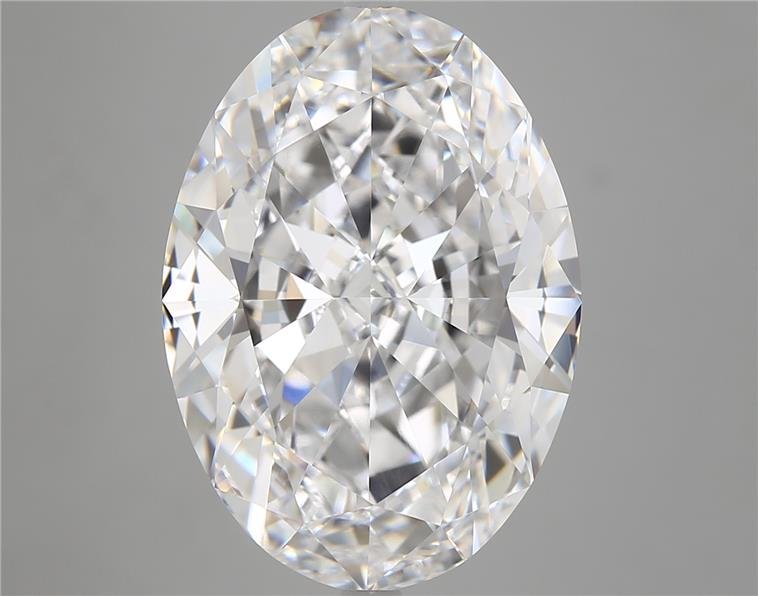 11.13ct D VVS1 Rare Carat Ideal Cut Oval Diamond