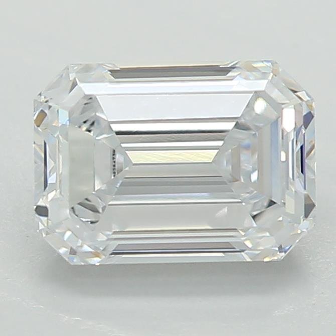 0.79ct E VVS1 Excellent Cut Emerald Lab Grown Diamond