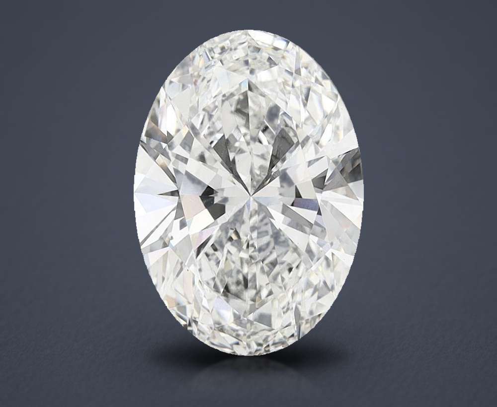 7.98 Carat Oval Lab Diamond