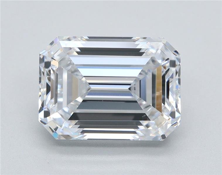 2.01ct E VS2 Very Good Cut Emerald Lab Grown Diamond