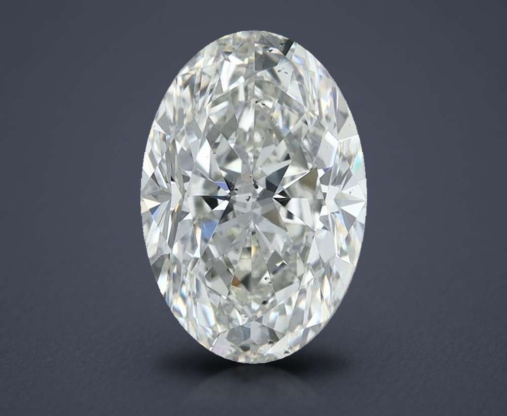 0.80 Carat Oval Natural Diamond