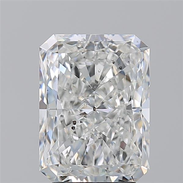 3.50ct F SI2 Rare Carat Ideal Cut Radiant Diamond