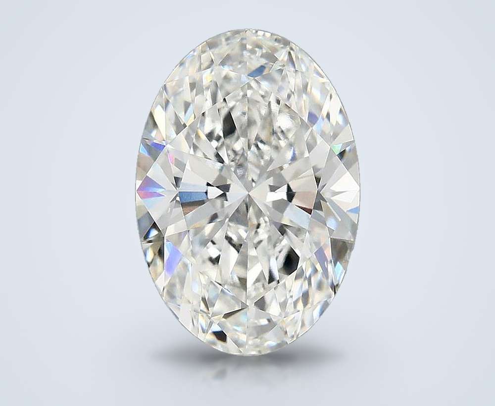 4.21 Carat Oval Lab Diamond