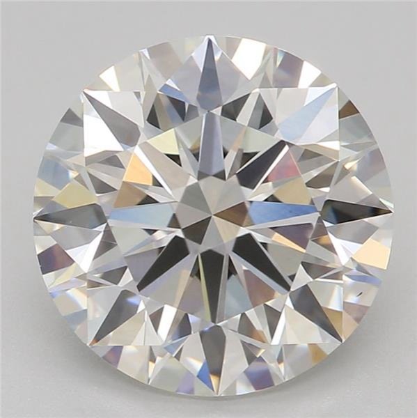 2.51ct F VS1 Rare Carat Ideal Cut Round Lab Grown Diamond