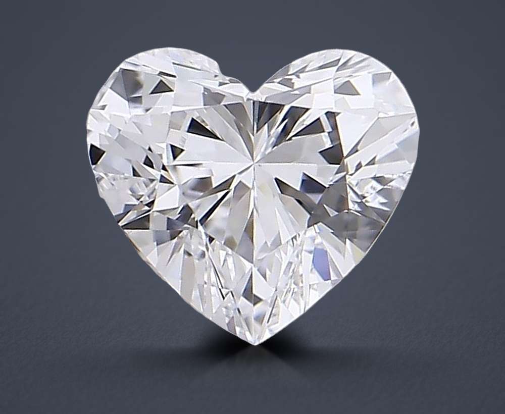 0.71 Carat Heart Lab Diamond