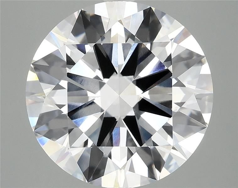 6.96 Carat Round Lab Diamond