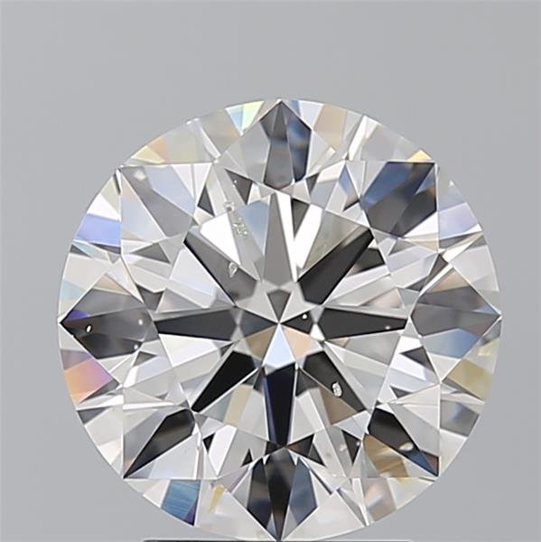 3.31ct G SI2 Rare Carat Ideal Cut Round Diamond