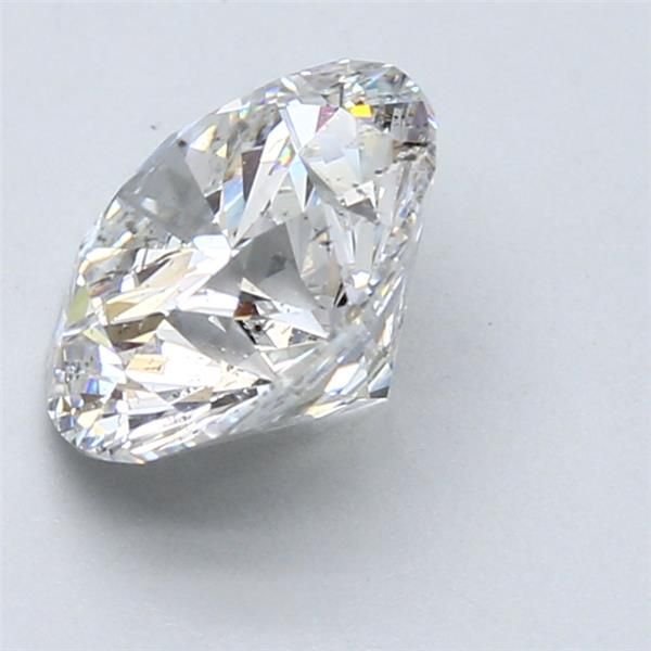 2.59ct E SI2 Rare Carat Ideal Cut Round Diamond