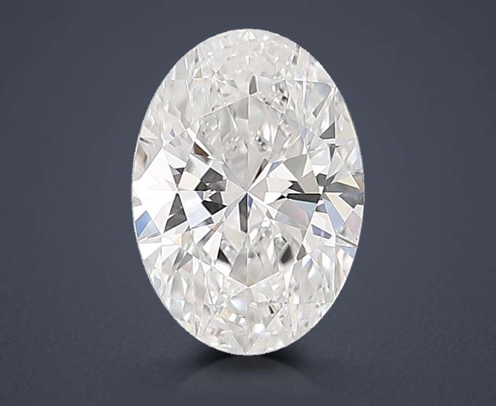 3.75 Carat Oval Lab Diamond