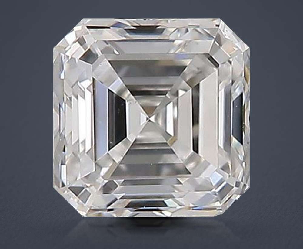 0.70 Carat Asscher Natural Diamond