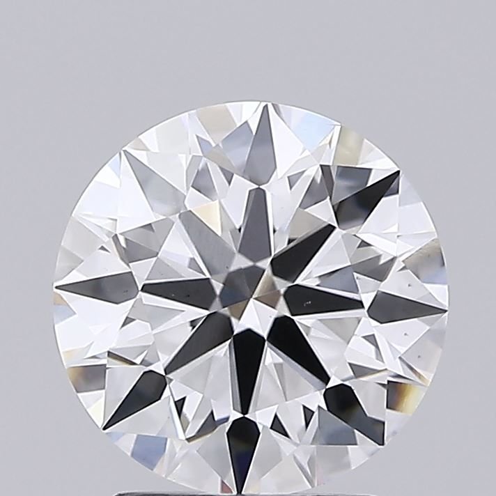 2.49ct D VS2 Rare Carat Ideal Cut Round Lab Grown Diamond