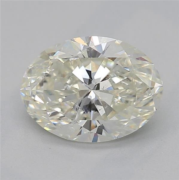 0.90ct J SI2 Rare Carat Ideal Cut Oval Diamond