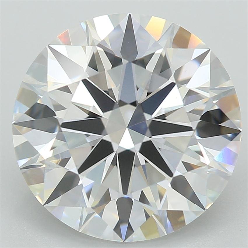 3.23ct E VS1 Rare Carat Ideal Cut Round Lab Grown Diamond