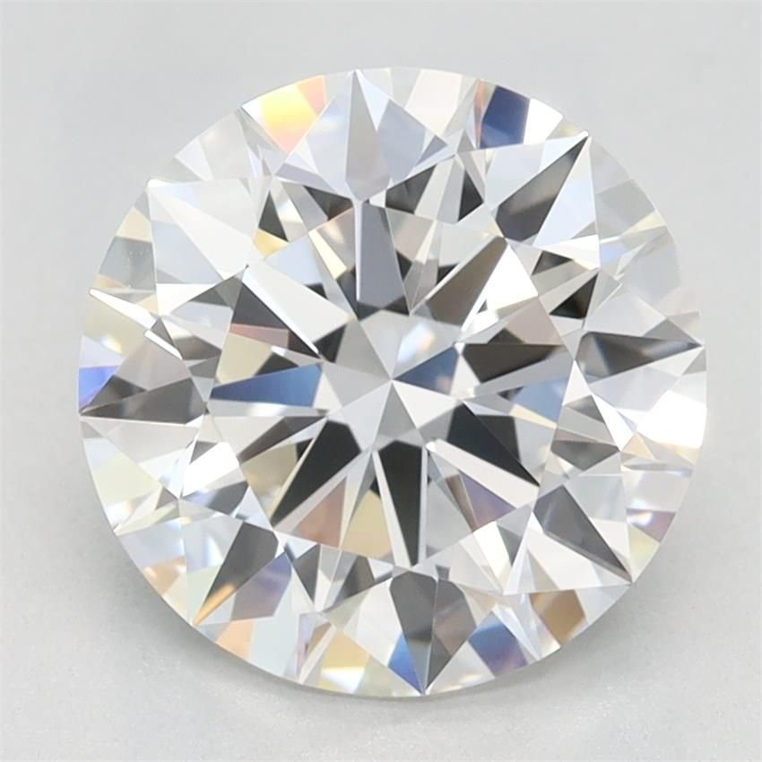 2.28ct F VVS1 Rare Carat Ideal Cut Round Lab Grown Diamond