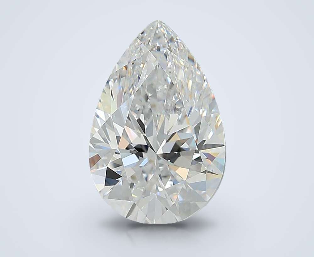 4.03 Carat Pear Lab Diamond