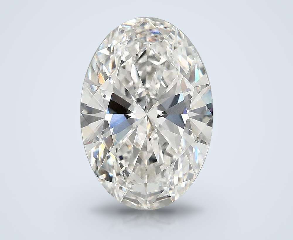 4.89 Carat Oval Lab Diamond