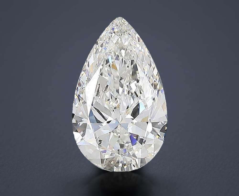 15.01 Carat Pear Lab Diamond