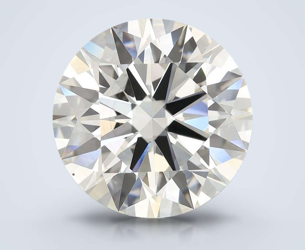 6.63 Carat Round Lab Diamond