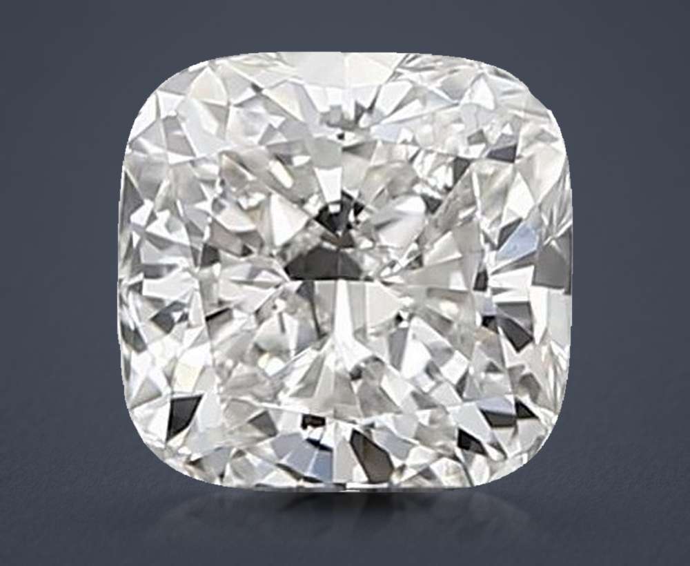 0.66 Carat Cushion Lab Diamond
