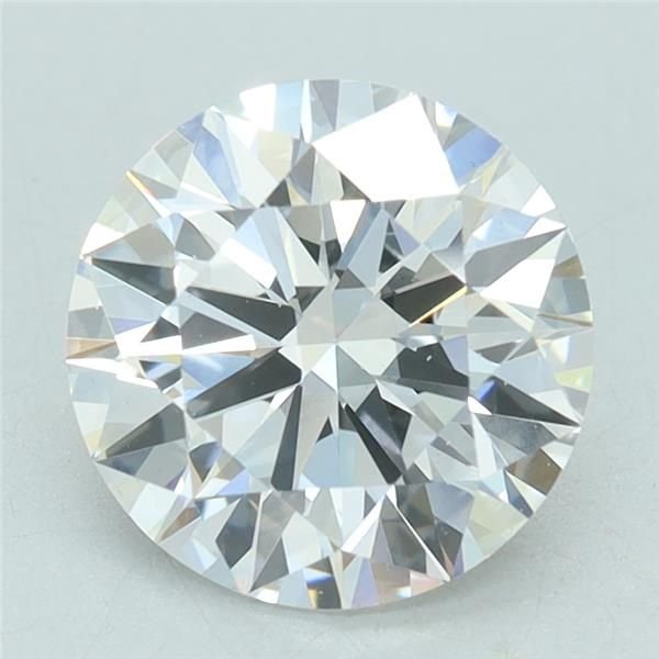 1.71ct D VS2 Rare Carat Ideal Cut Round Lab Grown Diamond