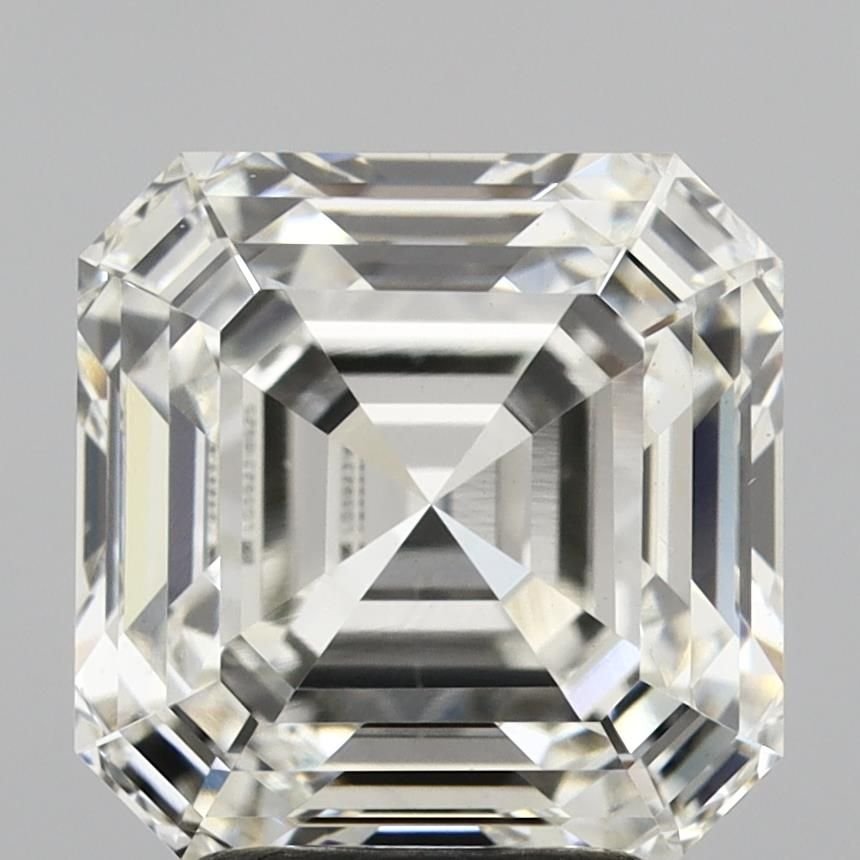 4.03ct H VS1 Rare Carat Ideal Cut Asscher Lab Grown Diamond