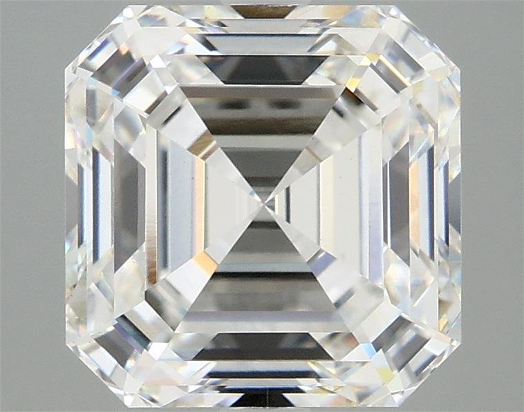 4.05ct F VS1 Rare Carat Ideal Cut Asscher Lab Grown Diamond