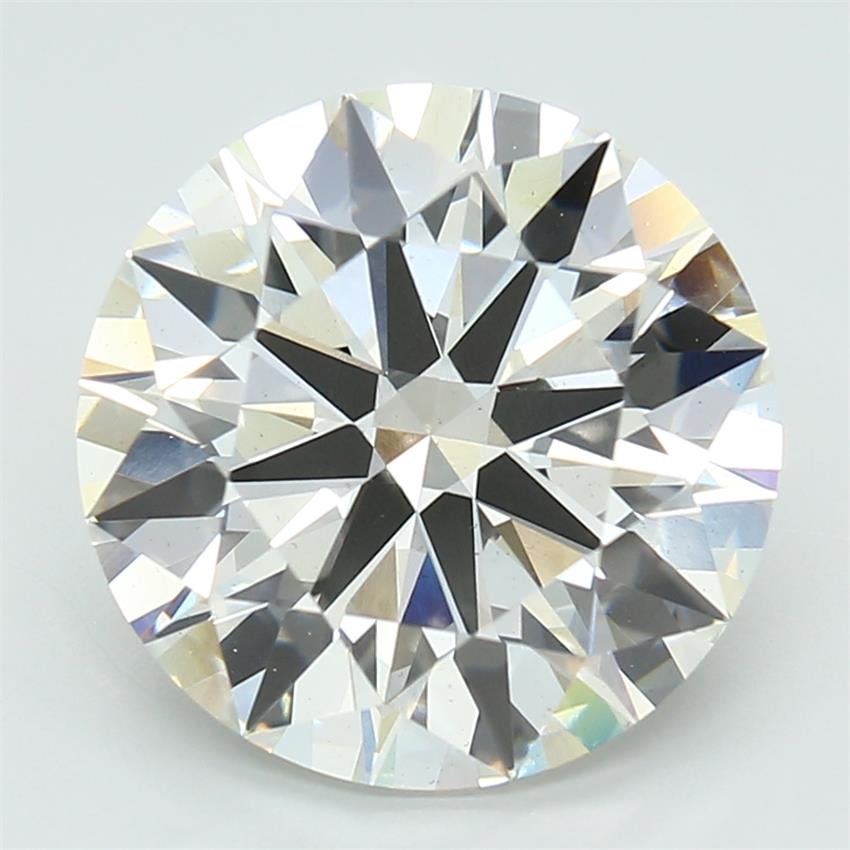 5.09ct G VS2 Rare Carat Ideal Cut Round Lab Grown Diamond