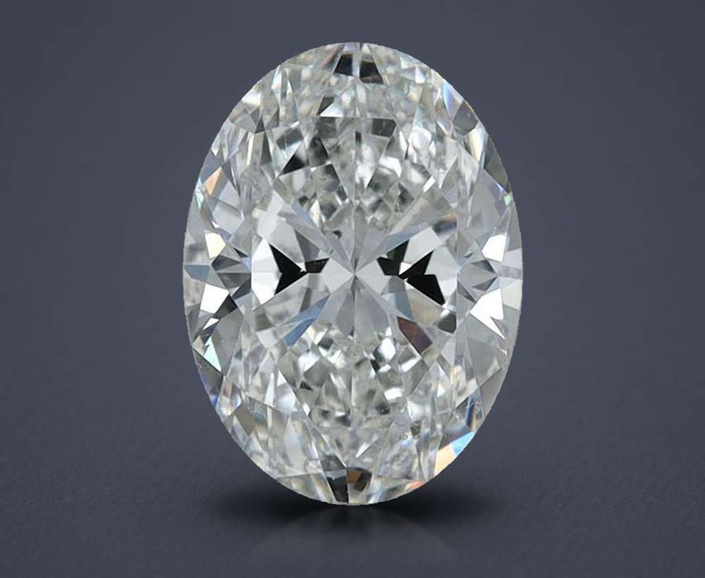 0.80 Carat Oval Natural Diamond