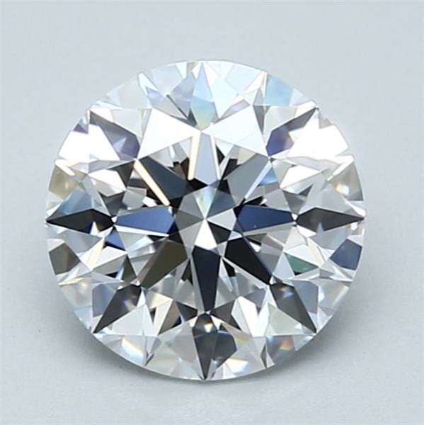 2.00ct D VS1 Rare Carat Ideal Cut Round Diamond