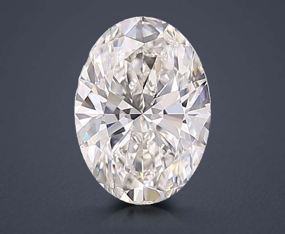 1.53 Carat Oval Lab Diamond