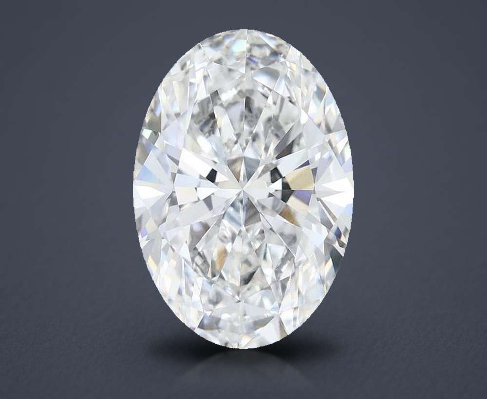 5.69 Carat Oval Lab Diamond