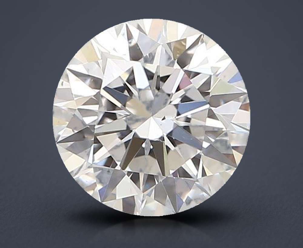 0.70 Carat Round Natural Diamond