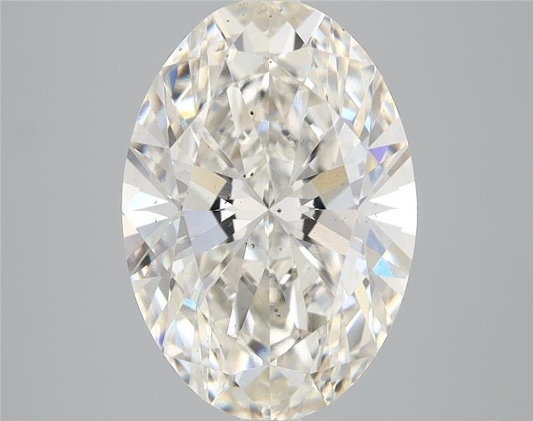 3.15ct H VS2 Rare Carat Ideal Cut Oval Lab Grown Diamond