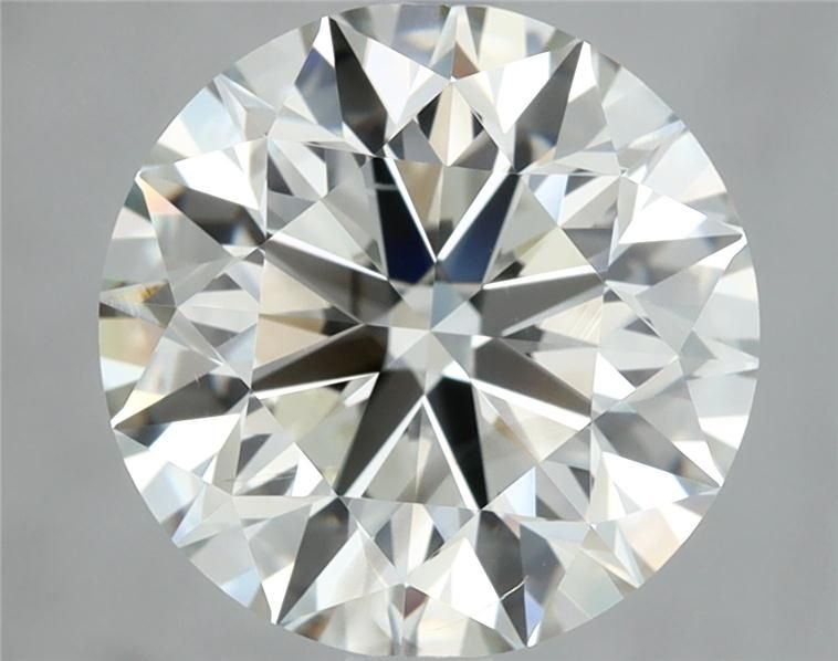2.44ct J SI1 Excellent Cut Round Diamond