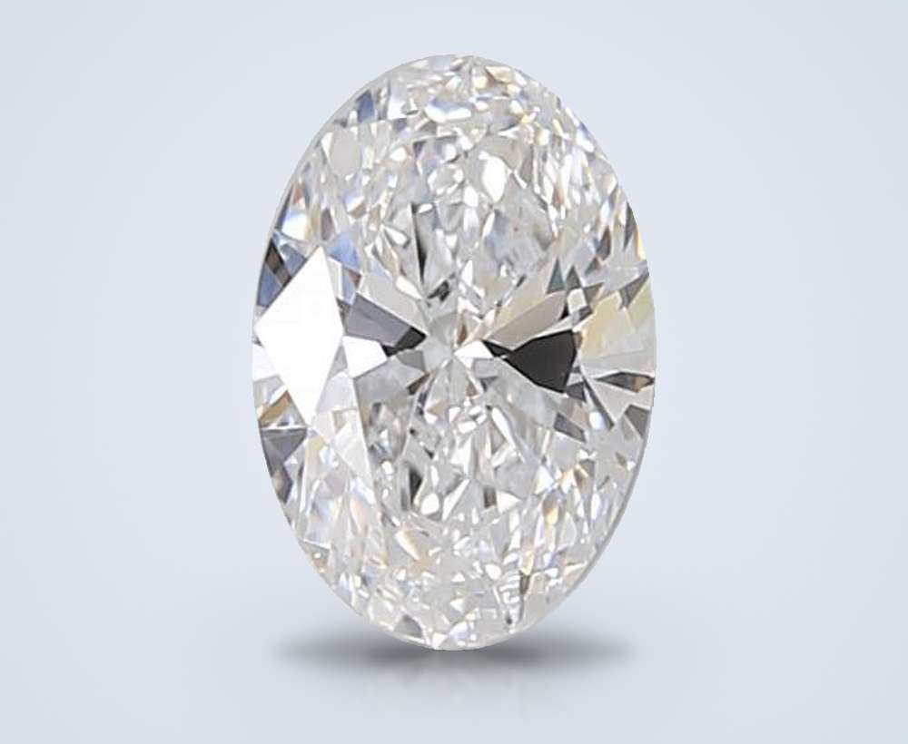 0.57 Carat Oval Lab Diamond