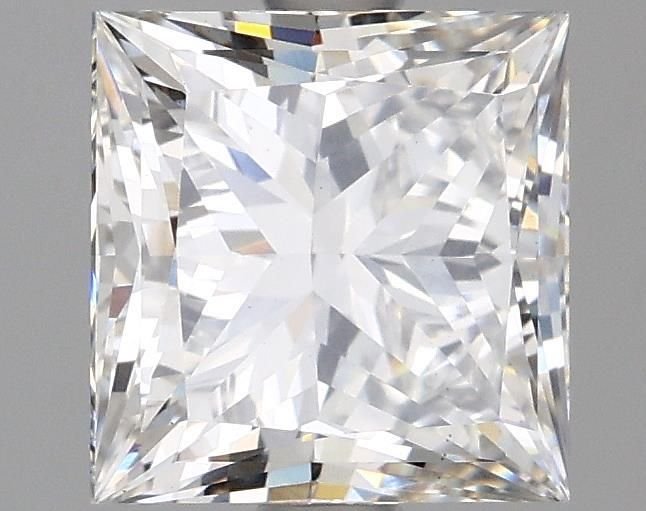 2.39ct H VS1 Rare Carat Ideal Cut Princess Lab Grown Diamond