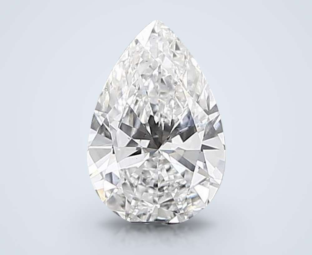 0.84 Carat Pear Lab Diamond
