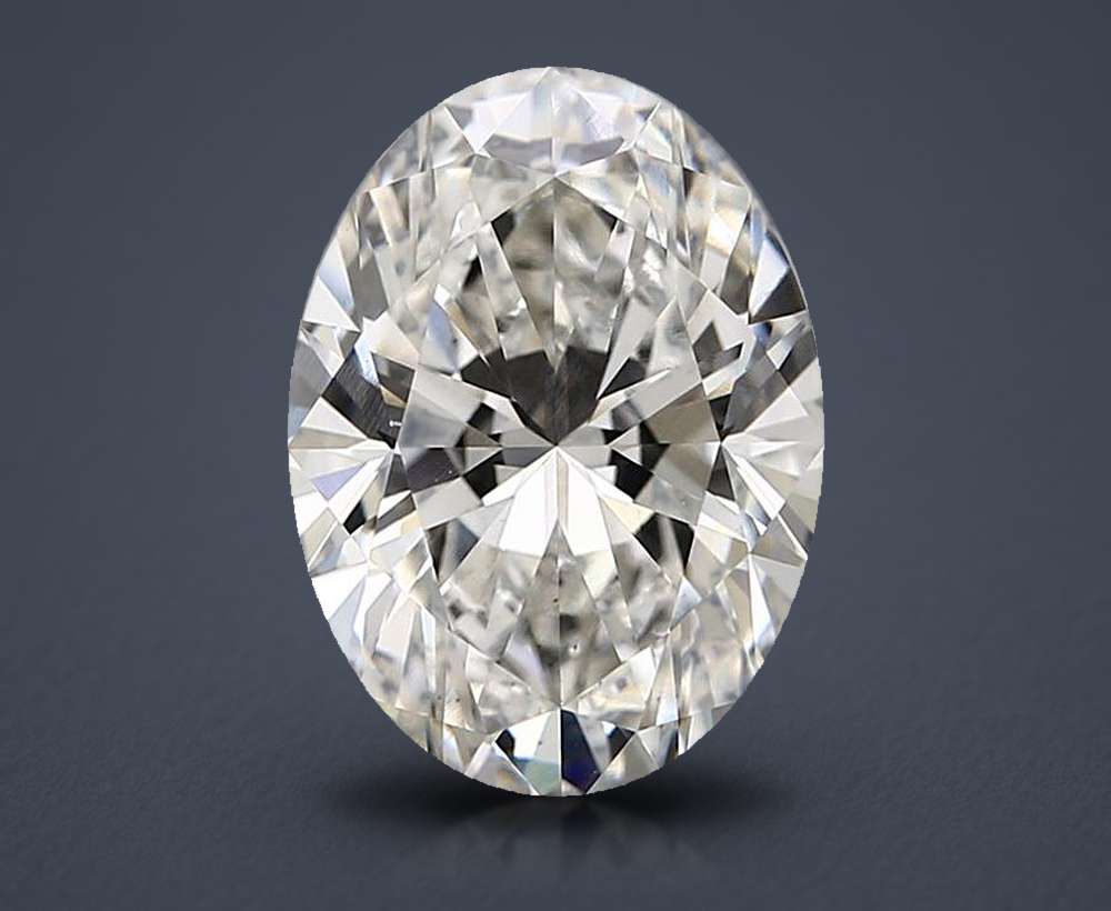 4.10 Carat Oval Lab Diamond