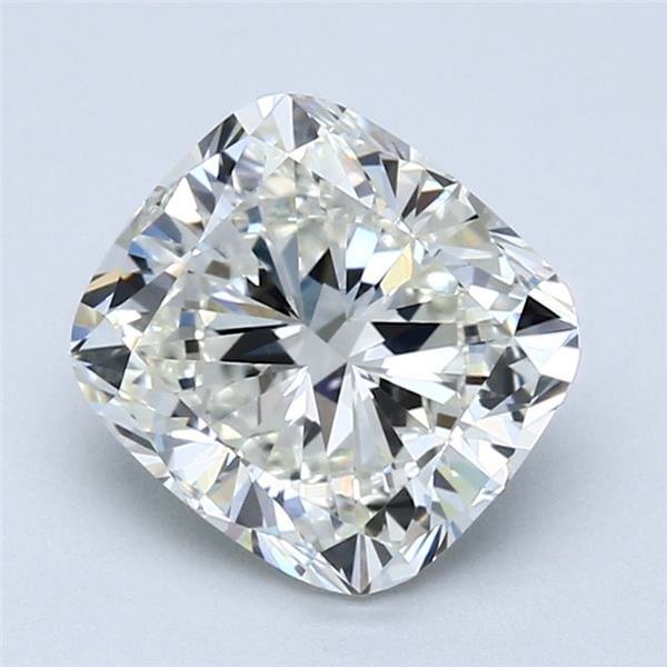 2.41ct J VVS1 Rare Carat Ideal Cut Cushion Diamond